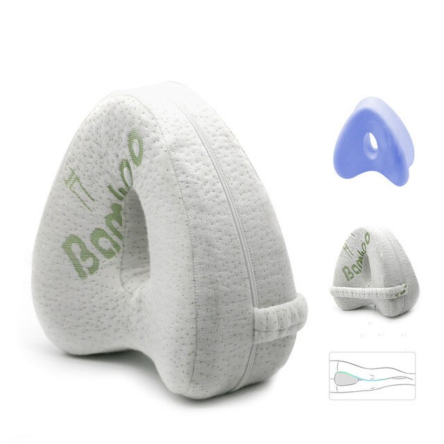 Ortopedisk kudde för att sova memory foam benkuddar knästödskudde mellan benen för höftvärk ischias: Zhuxianwei / 1 st