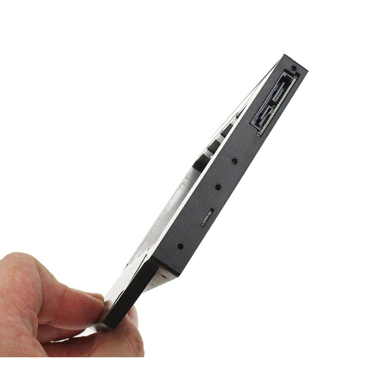 Original 2nd vw HDD Caddy 12.7mm 2.5" SATA 3.0" SSD Case Hard Disk Drive Enclosure +LED Indicator ssd Led Case hd