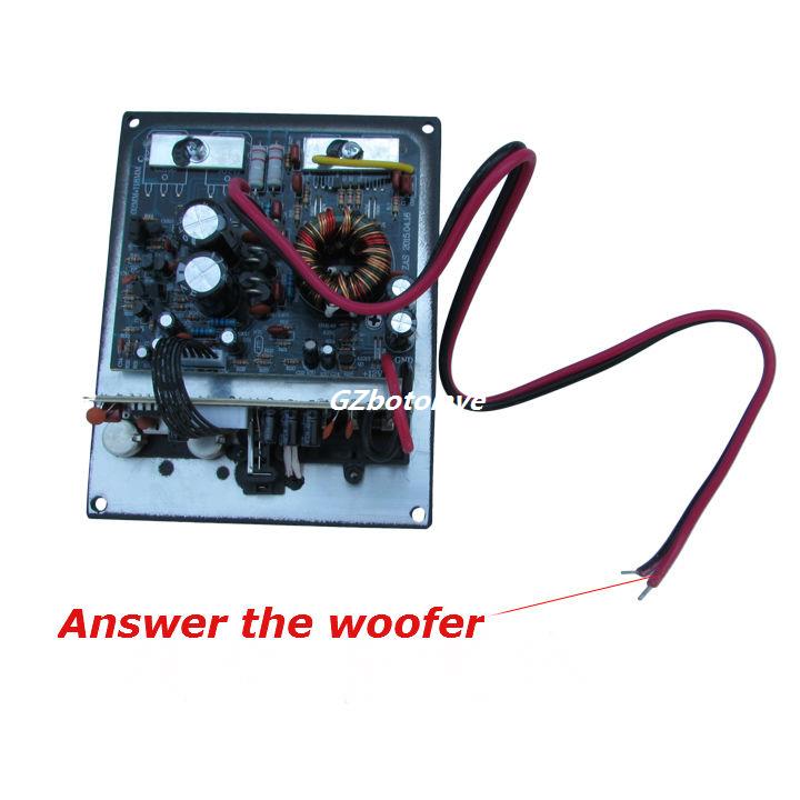 12 v100w high-power car audio power amplifier scooter subwoofer core mono modified DIY