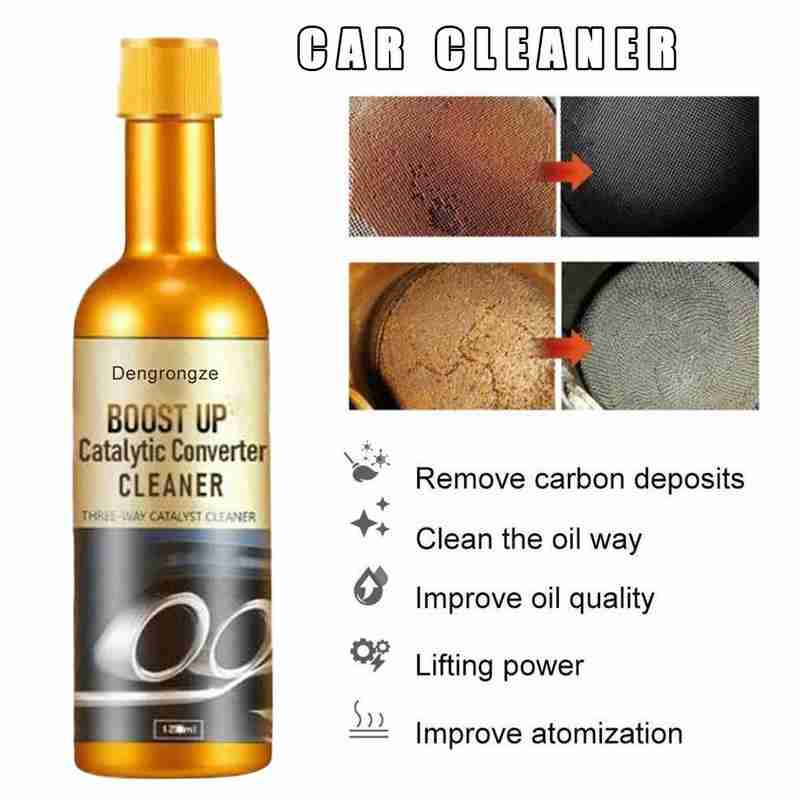 120ML Car Cleaner Catalytic Converter Cleaner Automobile Easy Clean Car Engine Throttle Tools Accelerators