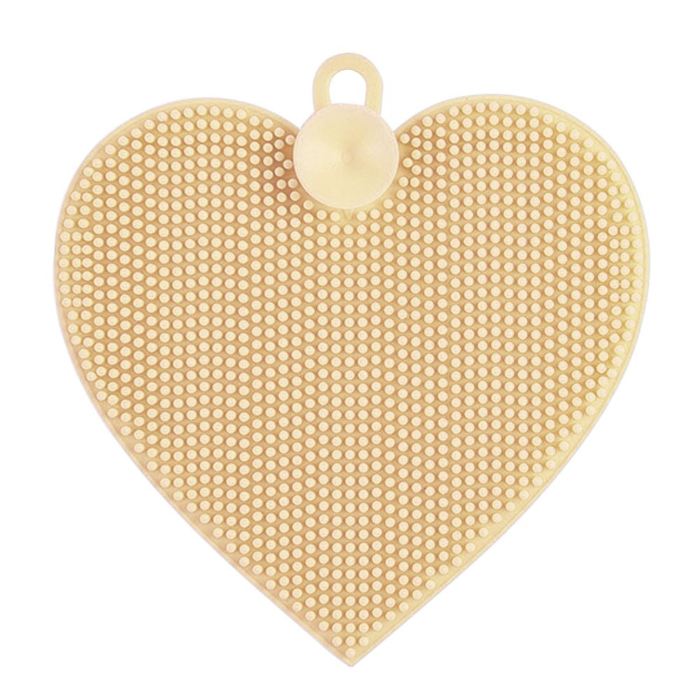Silicone Dish Washing Scrubber Non Stick Food-Grade Dish Brush Kitchen Scrubber Cleaning Rag RERI889
