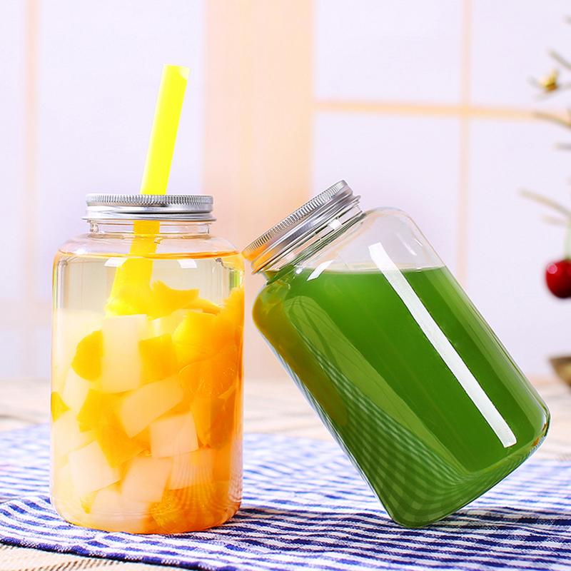 Grote Capaciteit 500ML Innovatieve Food Grade Plastic Fles Drank Sap Koude Thee Fles Drinken-ware Water Fles