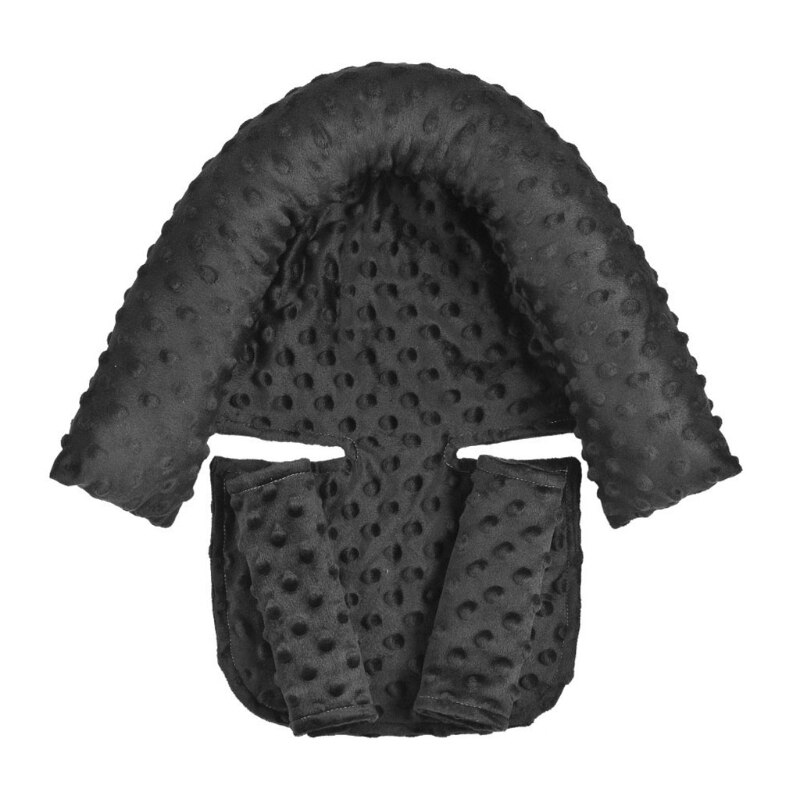 B2EB poggiatesta per bambini e coprisedile per seggiolino auto supportano comodamente la testa del bambino per neonati bambini neonati facile da smontare: 4