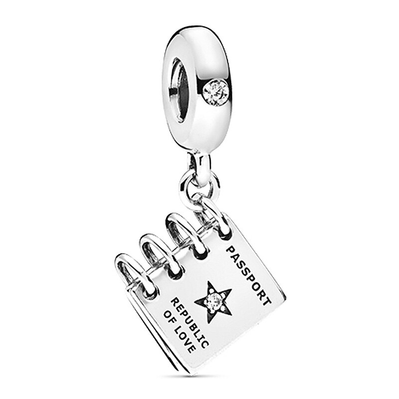 Moda brilhante bicicleta artistas paleta fones de ouvido sinos pingente contas 925 prata esterlina encantos caber pulseira jóias diy: P-D-2649