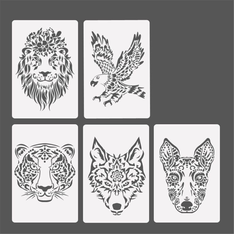 Hand Drawing Stencil Tools Kids Toy DIY Photo Novelty Educational Toy Various Styles Art Supplies Toy For Children