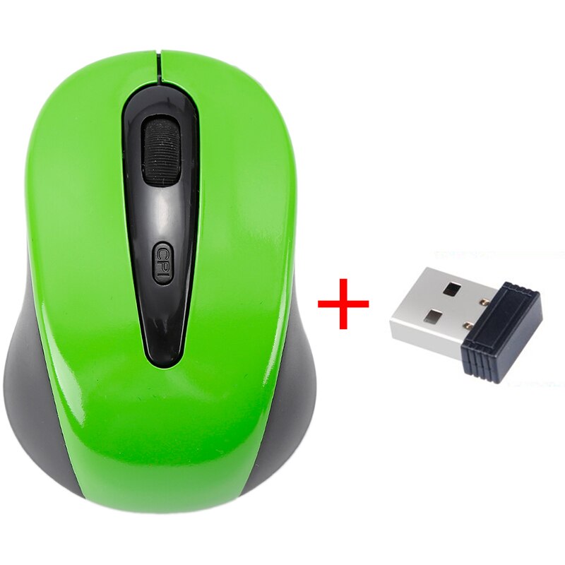 USB Gaming Wireless Mouse Gamer 2.4GHz Mini Receiver 3 Keys Computer Mouse Gamer Mice for Computer PC Laptop: 2