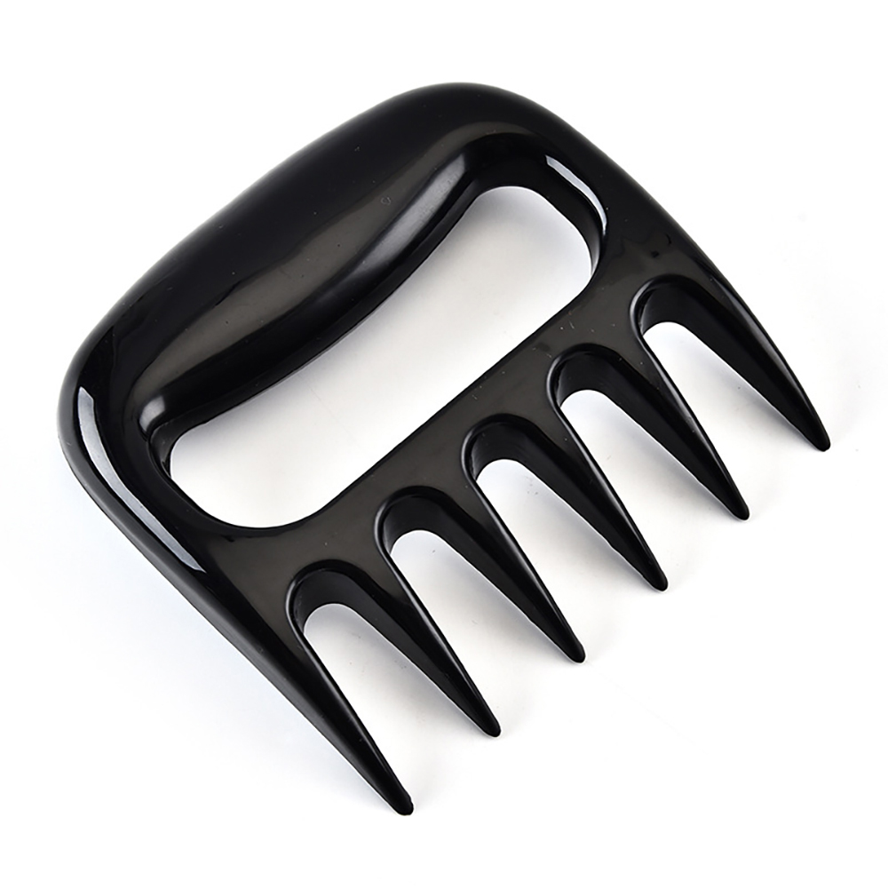 2 Stks/set Beer Klauwen Barbecue Vork Tang Pull Vlees Versnipperen Varkensvlees Klem Roosteren Vork Zwarte Bbq Set Barbecue Tool