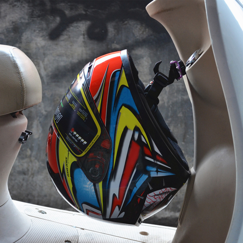 Universal Motorcycle Hook Aluminiumlegering Verdikte Scooter Motorfiets Dubbele Haken CSL88