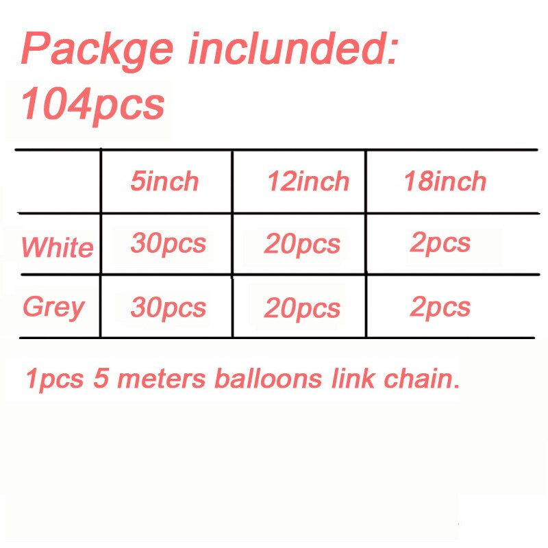 Ohoho Wit Grijs Macaron Ballonnen Guirlande Boog Set Doop & Doop Bruiloft Decoratie Achtergrond Muur Balon Feestartikelen