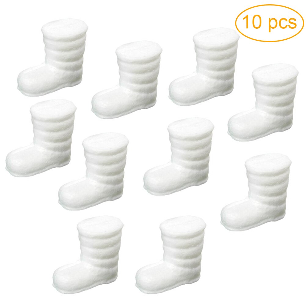 10 Pieces 2cm Shaped Styrofoam Ornaments DIY Craft Party Decoration: Shoe4.8cm