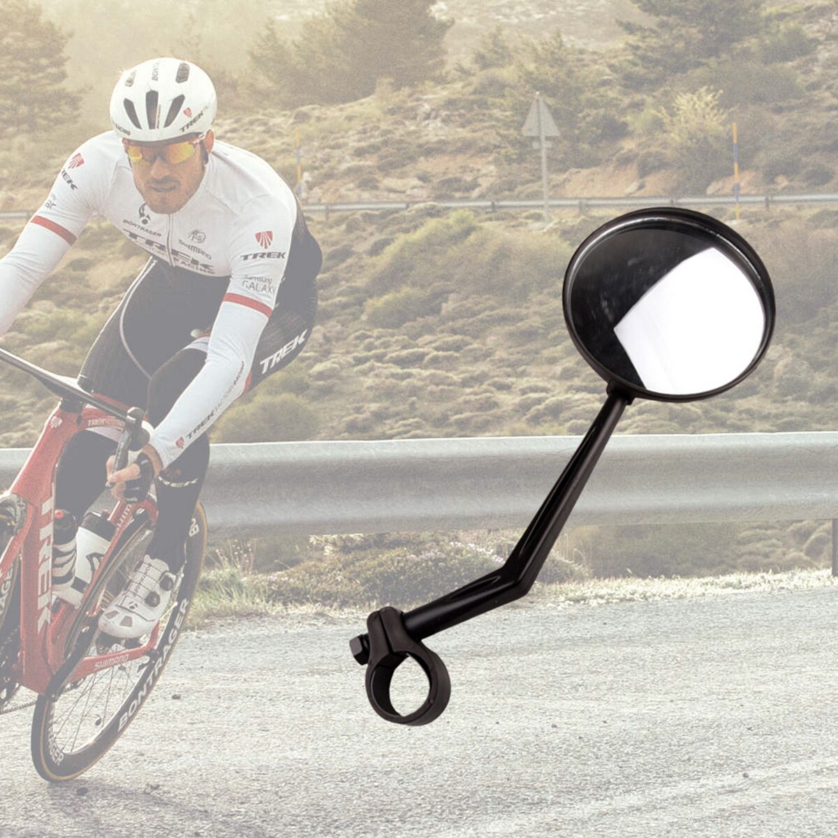 2pc Adjustable Universal Handlebar Rearview Mirror 360° Rotate Bike Rear View Mirror for Mountain Road Bikes Cycling Bicycle A20