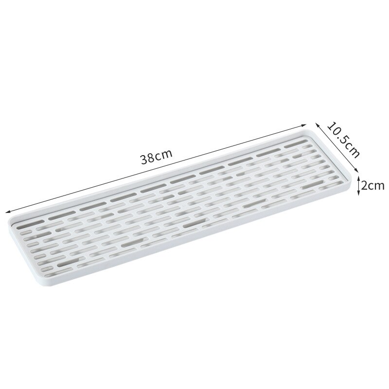 household drain tray, double-layer plastic tea tray, household fruit tray, and more rectangular racks: Extension