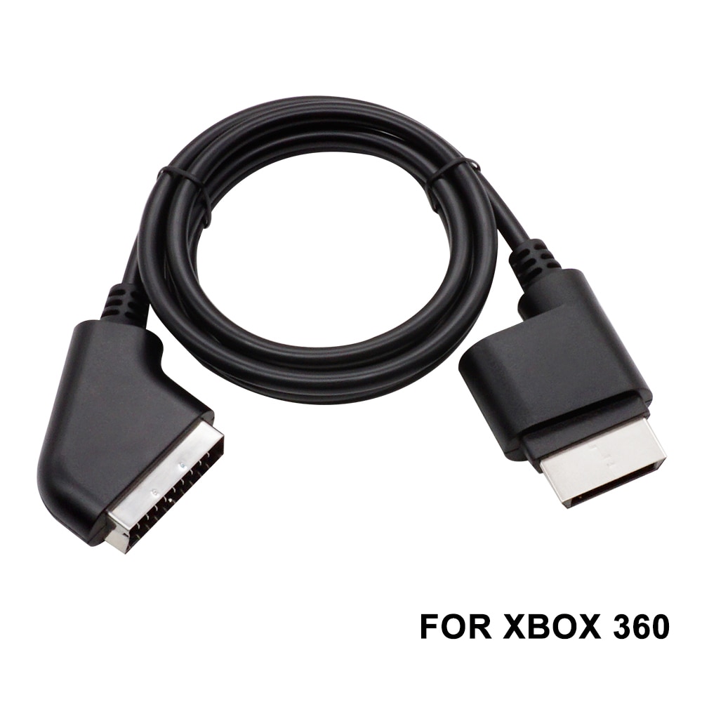 1.8m RGB Scart Cable for PS2/PS1/PS3/SEGA Mega Drive1/MD2/DC Dreamcast/Saturn/XBOX/XBOX 360 Retro Video Game Consoels: for XBOX 360
