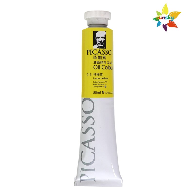 Original Phoenix Picasso studio series oil colour for Oil painting frame Tubular 50 ml 54 colors single Self selected