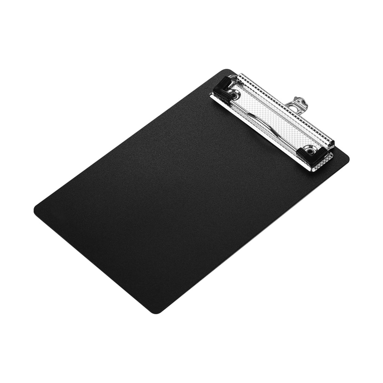 Plastic Bill Style Clipboard Metal Clip Writing Pad File Folder Document Holder with Hanging Loop Stationery Supply: A6 Size