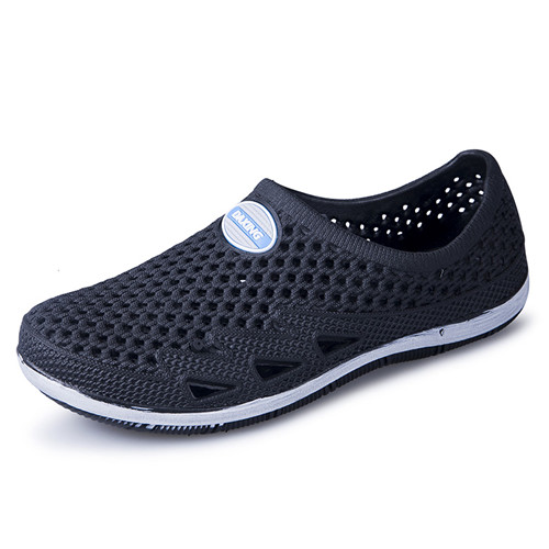 Maismoda sommer herre aqua sko pustende oppstrøms raskt tørt vann elv svømming anti-skli zapato hombre  yl549: Svart / 10