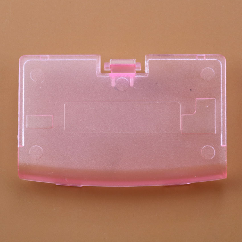 JCD Tapa de batería de plástico de repuesto de 17 colores para Gameboy Advance GBA: Azul oscuro