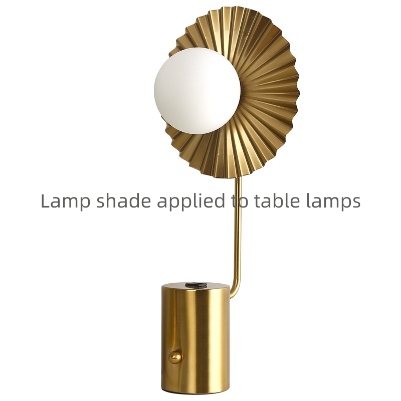 Messing Lampenkap Minimalistische Industriële Stijl Japanse Bureaulamp Vloerlamp Wandlamp Hal Diy Verlichtingsaccessoires
