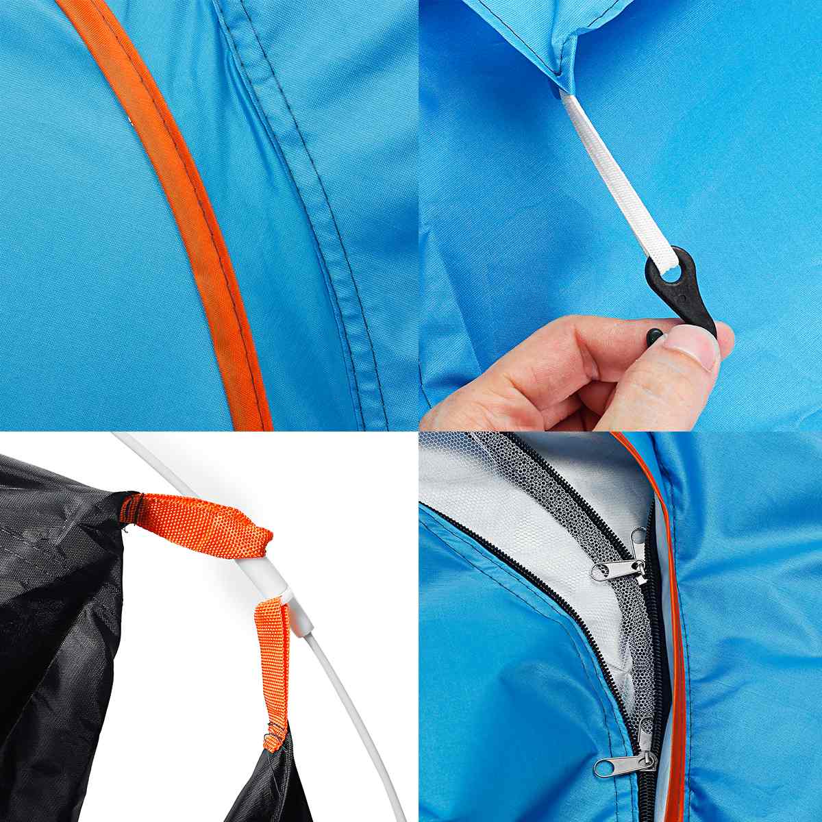 1-4 Person Portable Outdoor Foldable Tent Waterproof Automatic Instant Open Camping Hiking Fishing Travel Tent Anti UV Sun Shade