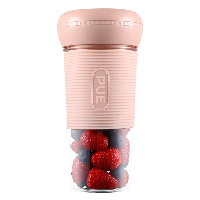 Kbxstart 350ml multifunctionele draagbare sapcentrifuge beker licht smoothie blender draadloos usb oplaadbaar fruit extractor mixer machine
