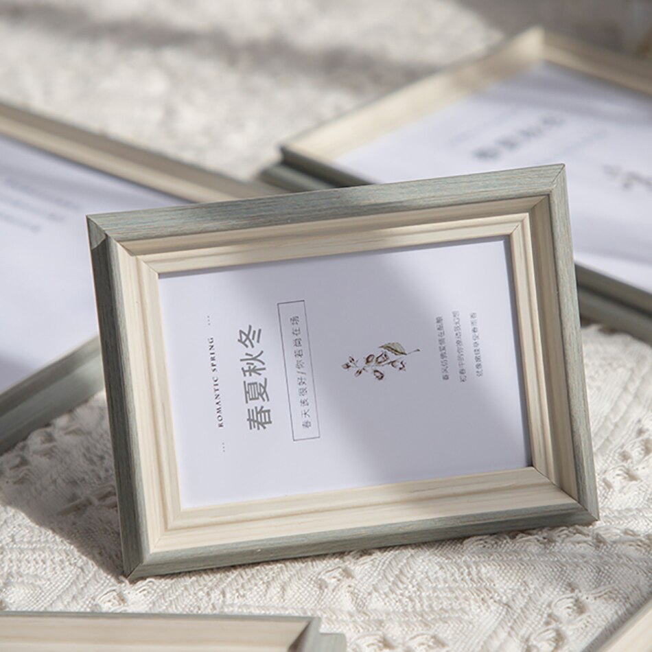 Photo Frame For Bedroom Memory Picture/Painting/Certificate/Handcraft Display,Table Frame Picture For Wedding Decorative