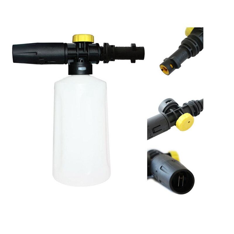 Snow Foam Lance For Karcher K2 - K7 High Pressure Foam Gun Cannon All Plastic Portable Foamer Nozzle Car Washer Soap Sprayer
