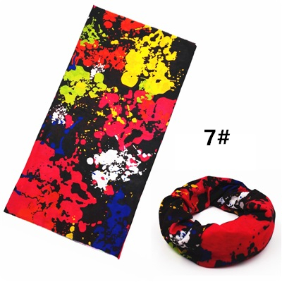 Vindtät cykel sömlös magisk bandana cykling pannband utomhus sport skid bandana huvudbonad mask cykel halsduk: 7