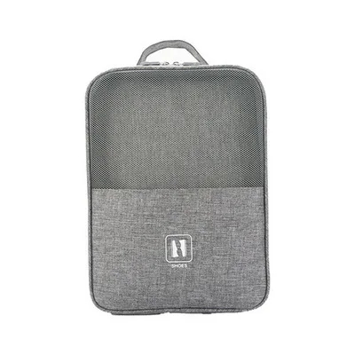 Portable Travel Shoe Bag Slippers Sorting Bag Wardrobe Organizers Multifunction Travel Accessories Shoe Organizer Storage Bag: PURPLE