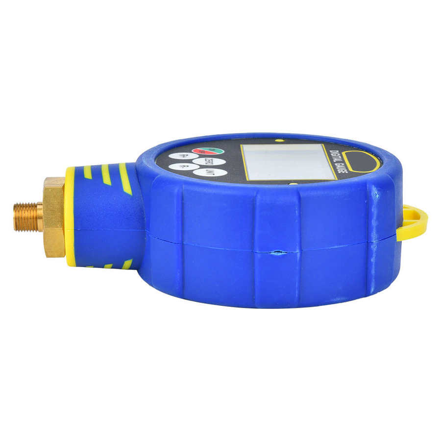 R32 Digital Air Pressure Inflator Gauge 1/8in NPT 10MPa Tester Inflation Monitoring 100Bar Air Conditioning Refrigerant tool