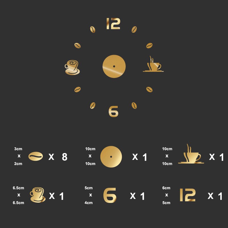 KIT MOVIMENTO RICAMBIO QUARZO OROLOGIO DA TAVOLO PARETE - Foto 5