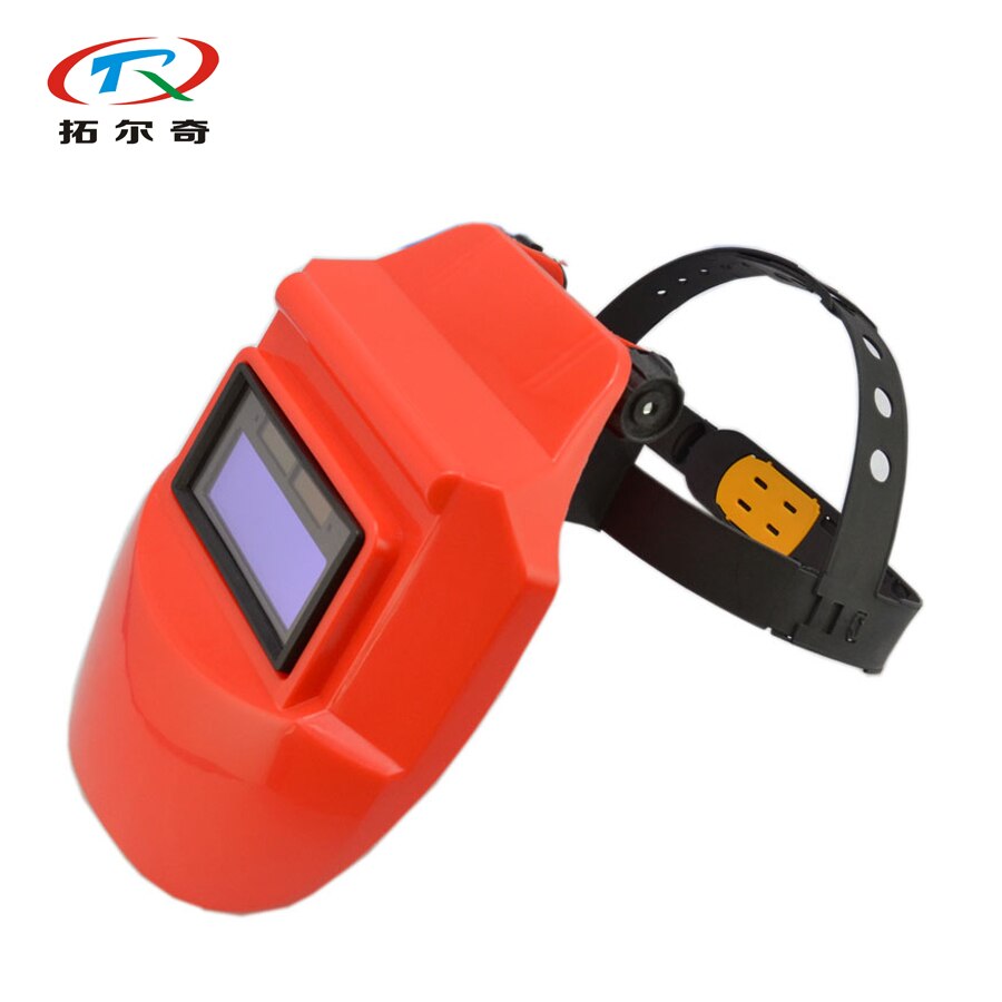 red Welding Helmet auto darkening Solar and Lithium Cell Welding Mask Half Face cool summer easy control comfortable MP03(1100)