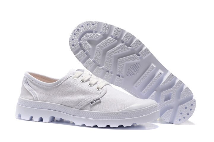 Palladium pampa låg topp härliga canvas skor dam söta sneakers fritidsskor 05579 storlek 36-39: 4 / 6
