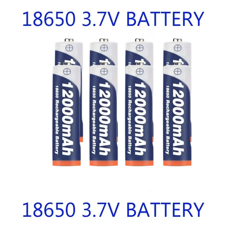 18650 Oplaadbare Batterij 3.7V 18650 12000mAh Capaciteit Oplaadbare Li Batterij Voor Zaklamp Zaklamp Batterij: Roze