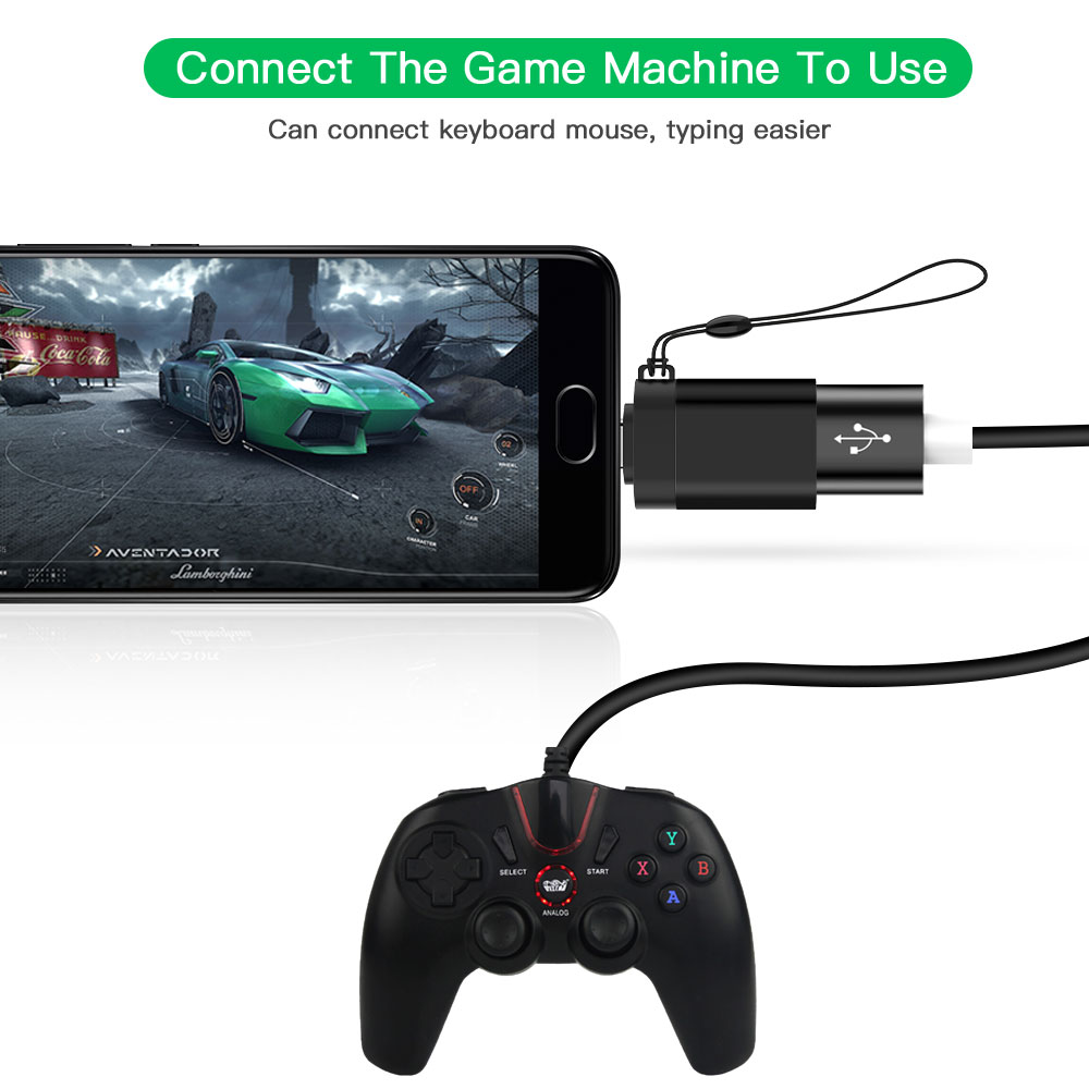 Adaptateur micro usb type-c 3.0 OTG, convertisseur de données de Charge, pour Samsung S9 S8 Huawei P20 Pro Macbook