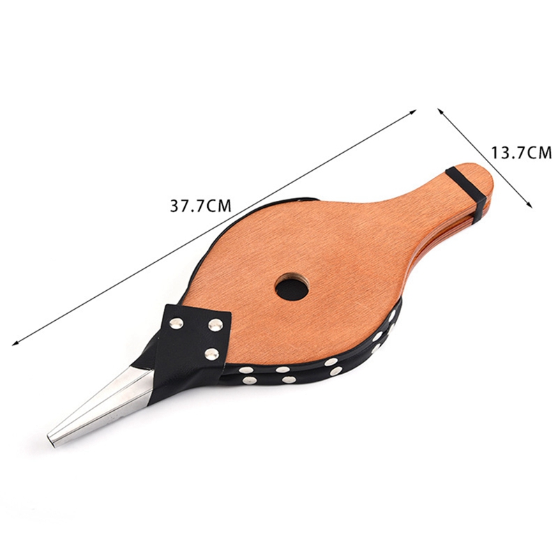Souffleuse à Air pour Barbecue, outils pour Barbecue, souffleuse à feu de camp, soufflets en bois, pour l'extérieur