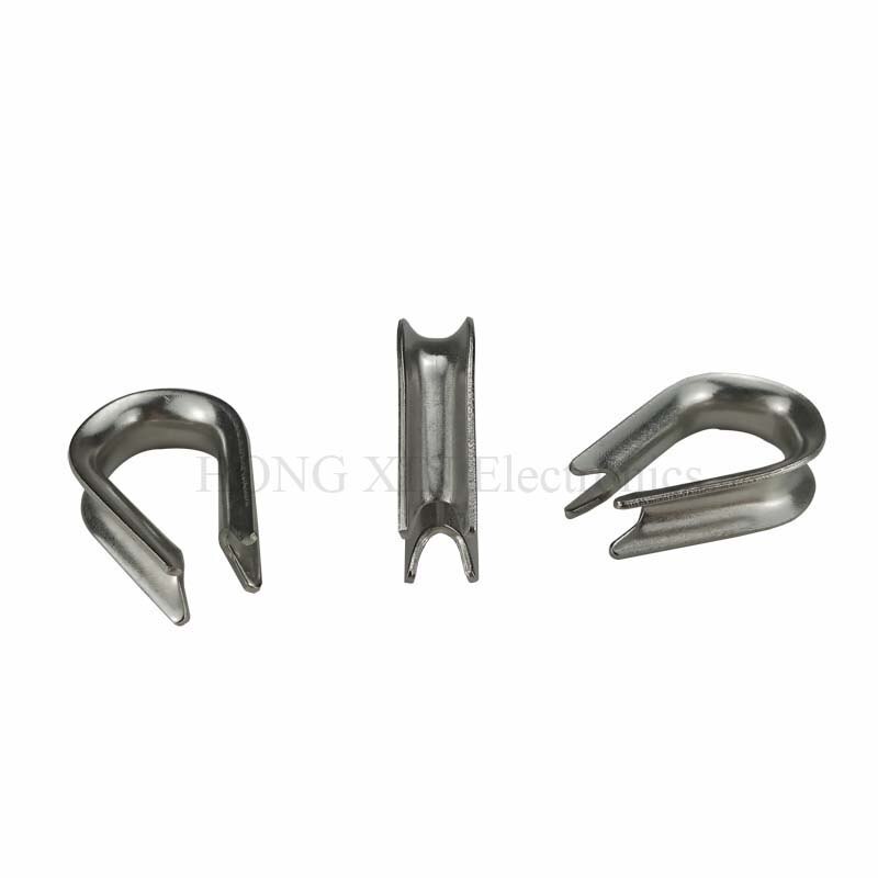 M3 Wire Rope Cable Thimbles 304Stainless Steel Non... – Grandado