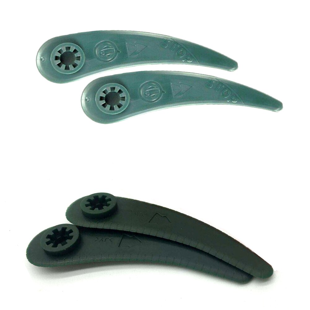 25 stk plastic knive til bosch art 23-18 li/26-18li græstrimmer trimmer plast haveplæneklipper plast kniv