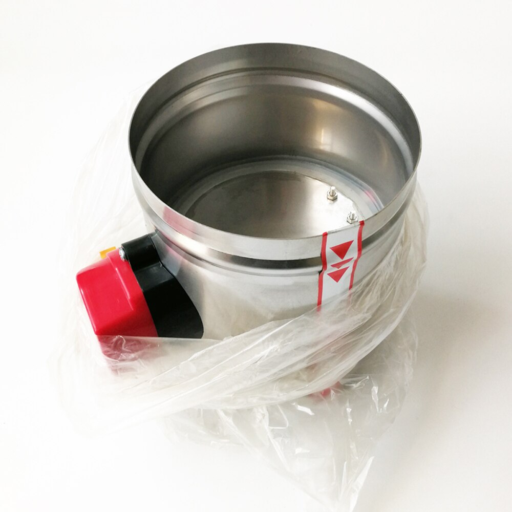 250MM Elektrische Luft Dämpfer für Belüftung, 220V Elektrische kanal Dämpfer für industrielle, küche, wc air exchaust