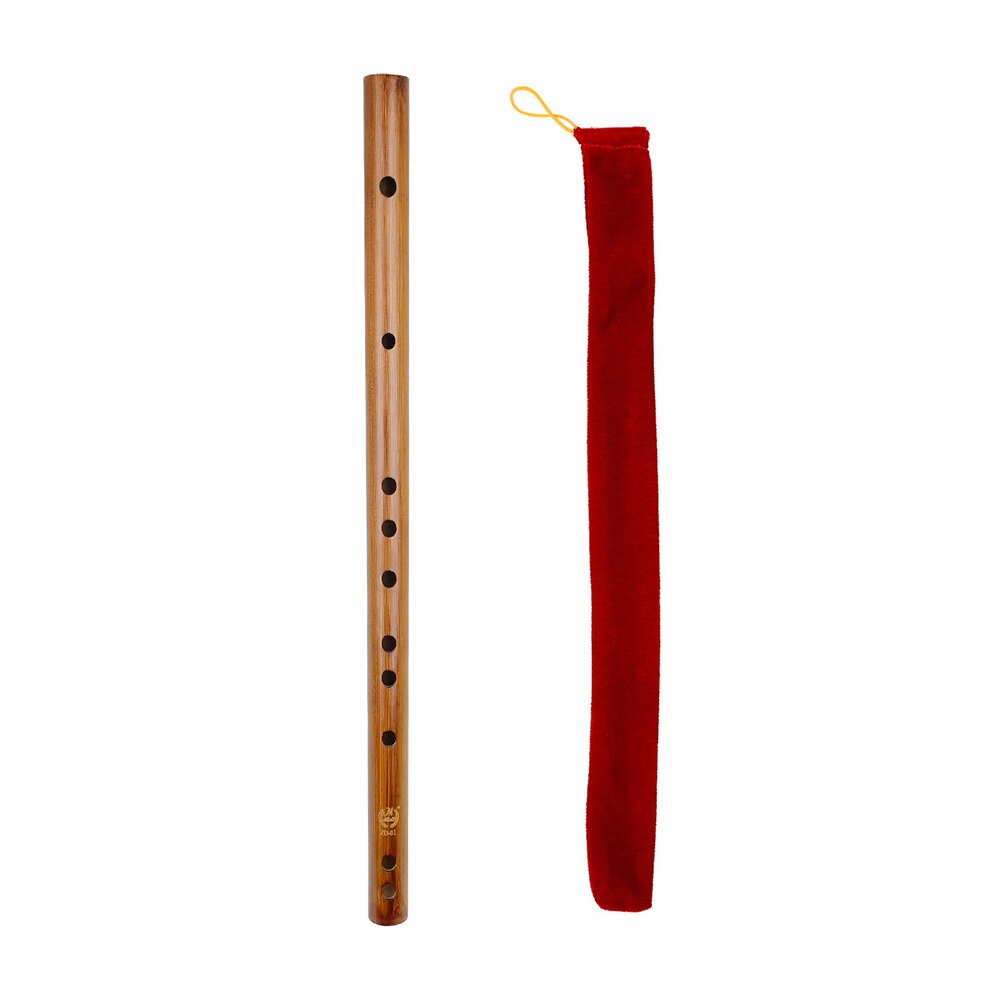 Flauta Dizi de bambú, instrumento Musical de viento de madera chino para amantes de la música, accesorios para jugar: A