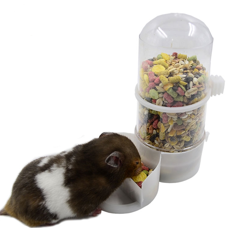 Bird Pet Drinker Feeder Automatic Food Waterer Clip Aviary Cage Parrot Budgie