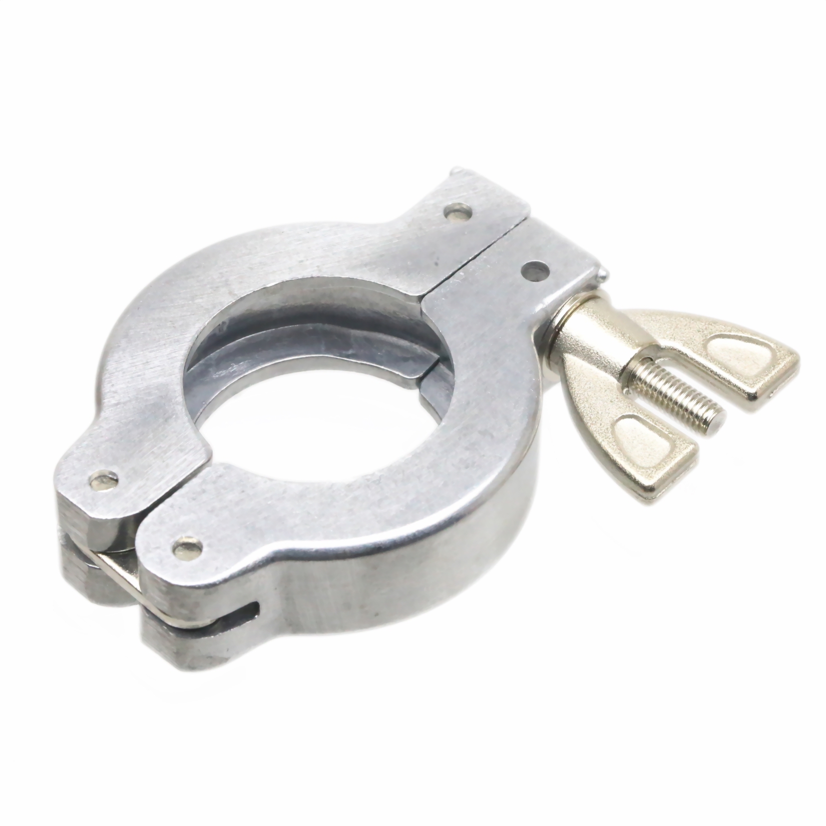 ISO-KF16 NW/KF-16 Hinge wing-Nut Clamps Aluminum Vacuum Flange Fitting (No Centering & O-Ring)