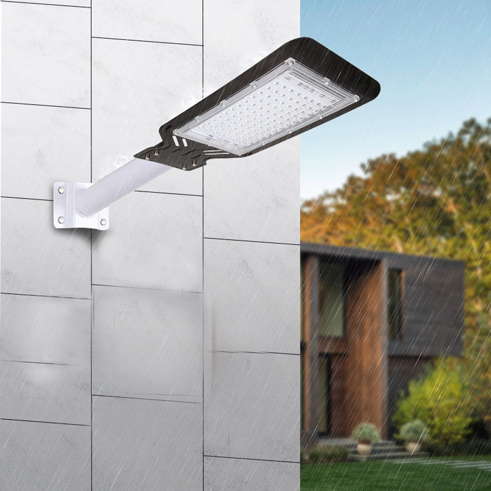 Ip65 led gadelys udendørs vandtæt 80w smd firkantet motorvej have parkeringsplads gård væglampe industriel belysning 220v