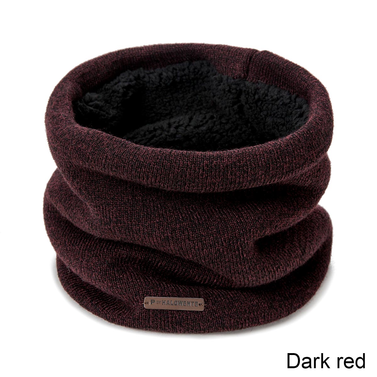 Children's Winter Scarf Baby Plus Velvet Scarf Boy Winter Warm Scarf Children's Scarf Suitable For Children 2-8 Years Old: drak red