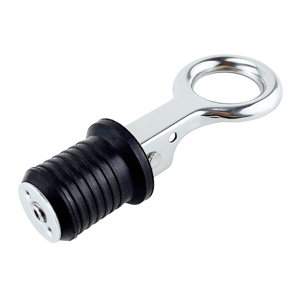 Tapón de drenaje de estilo abatible ajustado a presión de goma para instalación de fontanería de barcos de pesca para barco de sentina, travesaño, casco de baitwell: 25mm