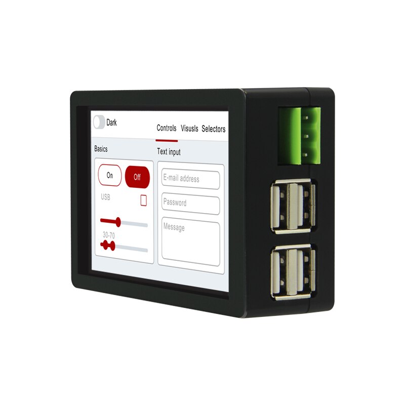 LILYGO®LILY Pi ESP32, WIFI, Bluetooth, pantalla táctil capacitiva de 3,5 pulgadas, puerto de expansión USB de relé de 5V para: IPS ILI9481 GT911