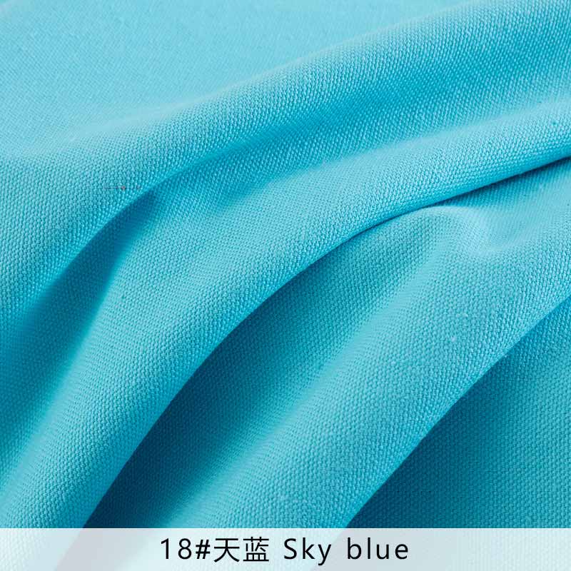 100% Cotton Colorful Canvas Fabric Sofa Cushion Pillow Cover Accessories And Home Decoration TJ0309: 18