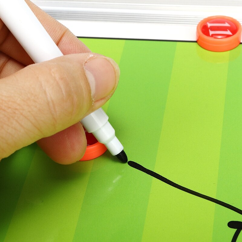 Portable Football Tactic Board Training Guide Double Sided netic Tactic Board With netic Rewritable Tactic Board