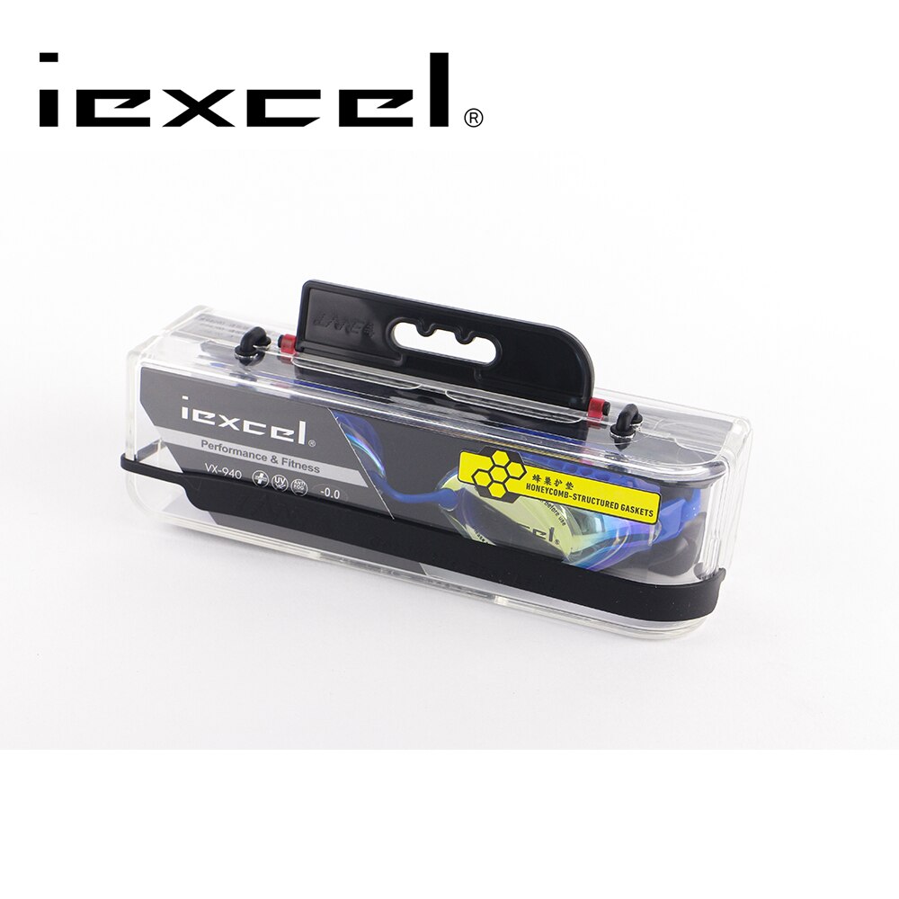 LANE4 Iexcel Myopie lunettes de Natation lunettes Anti-buée UV Protection pour Adultes Hommes Femmes ordonnance Corrective #94090 Lunettes