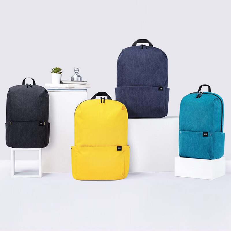 Xiaomi mochila saco 10l esportes peito pacote sacos coloridos ombros confortáveis para homens mulher criança mochila peso leve