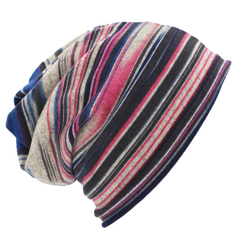 Altobefun merke høst vinter hatter for kvinner skullies og luer menn lue unisex rutete kontrast farge dame lue bht 022: Bht 109 pkn